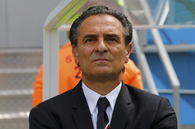Italy head coach Cesare Prandelli