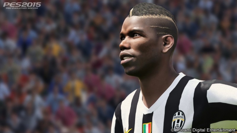 Konami releases screen for Pogba. PES 2015