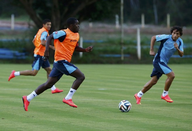 Joel Campbell will be the main goal threat for Costa Rica in their intriguing round of 16 match against Greece Joel Campbell Costa Rica