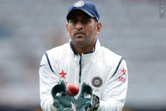 Indian skipper Mahendra Singh Dhoni in action. Mahandra Singh Dhoni