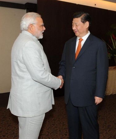 Modi meets Chinese President Xi Jinping