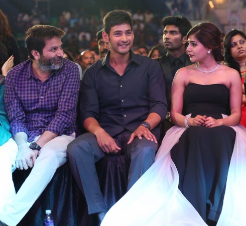 Trivikram Srinivas, Mahesh Babu and Samantha Trivikram Srinivas, Mahesh Babu and Samantha