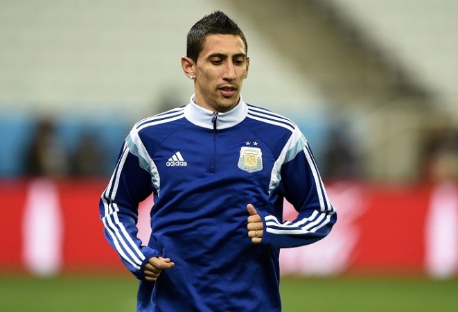 Di Maria is expected to leave Real Madrid following the arrivals of James Rodriguez and Toni Kroos Angel Di Maria Argentina