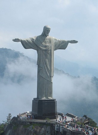 The statue of Christ the Redeemer, Rio Rio