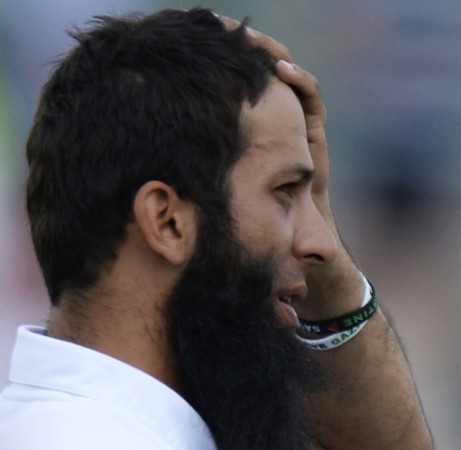 England's Moeen Ali wears wristbands with the words Palestine and Gaza in 3rd Test against India. Moeen Ali Wrist Band