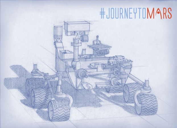 A Depiction of the Mars 2020 Rover Mars 2020
