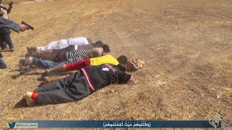 ISIS executions in Sinjar