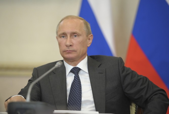 Russian President Vladimir Putin. Russia's President Vladimir Putin chairs a session of the State Council Presidium in Voronezh, August 5, 2014. Putin has ordered his government to prepare retaliatory measures against the latest round of Western sanctions, Russian news agencies reported o