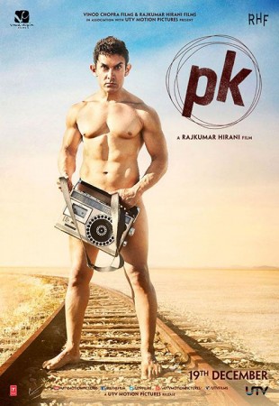 Aamir Khan poses nude for 'P.K.' poster