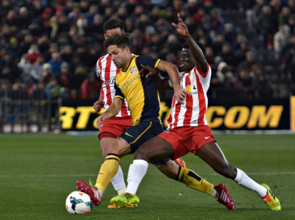 Manquillo (C) wants to cement his place in the Liverpool first team Javier Manquillo