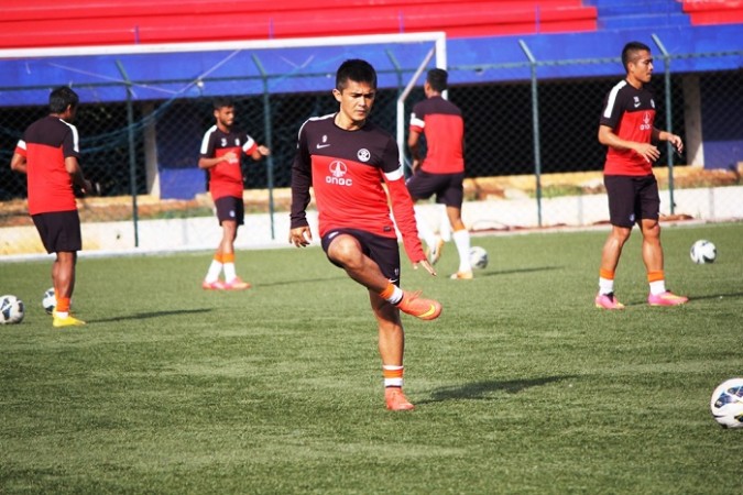 India skipper Sunil Chhetri played a key role in helping his team get past Pakistan Sunil Chhetri India
