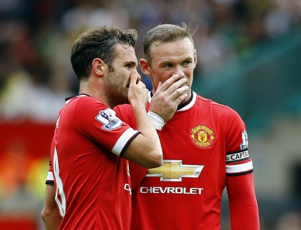 Wayne Rooney and Juan Mata could not do enough to prevent Manchester United from slumping to a defeat against Swansea Manchester United Wayne Rooney Juan Mata