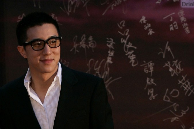 Actor Jaycee Chan arrives at the Hong Kong Film Awards in this April 2009 file photo. Jaycee Chan