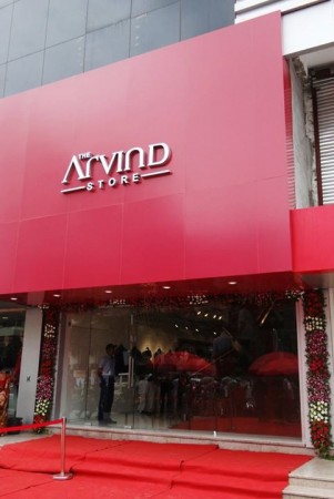 Arvind Showroom in Baroda, Gujarat