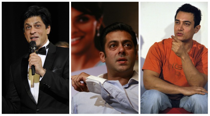 Shah Rukh Khan, Salman Khan, Aamir Khan