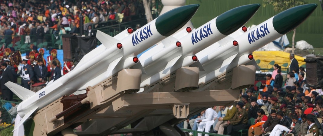Akash Missile at Northern Border