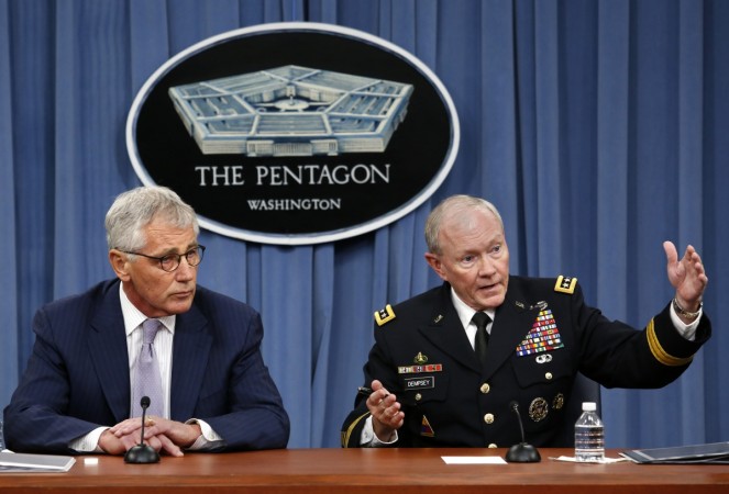chuck hagel, general martin dempsey