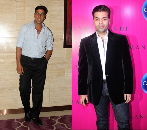 Akshay Kumar; Karan Johar