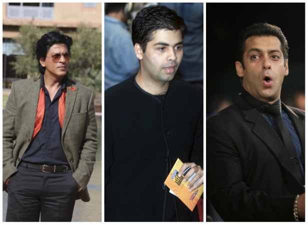 Shah Rukh Khan, Karan Johar, Salman Khan