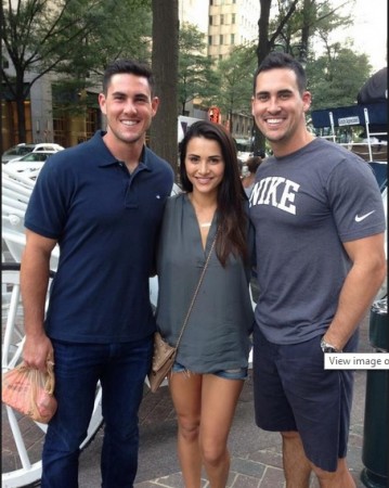Andi Dorfman, Josh Murray and Aaron Murray
