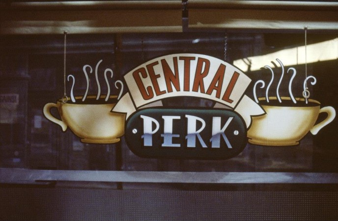Central Perk Central Perk, the coffee shop from the Friends TV show