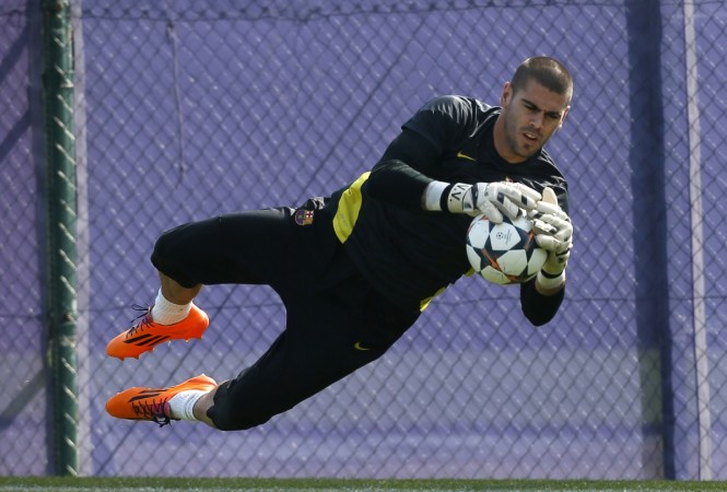 Victor Valdes is expected to leave the club after a falling out with Manchester United manager Louis van Gaal Victor Valdes