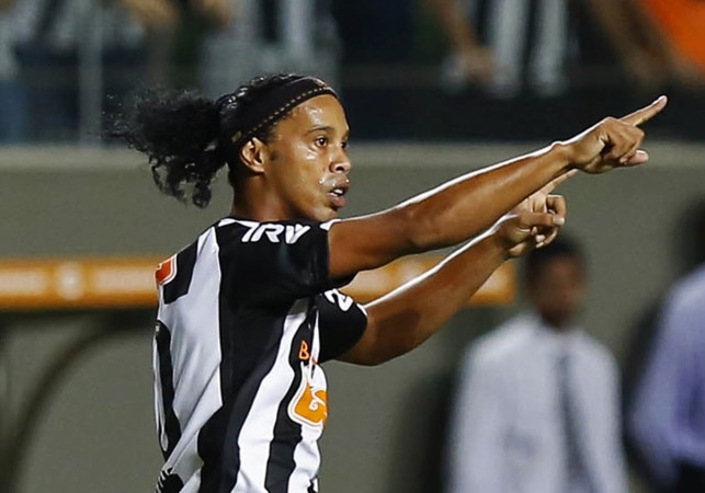 Ronaldinho is currently a free agent after being released from Brazilian side Atlético Mineiro Ronaldinho