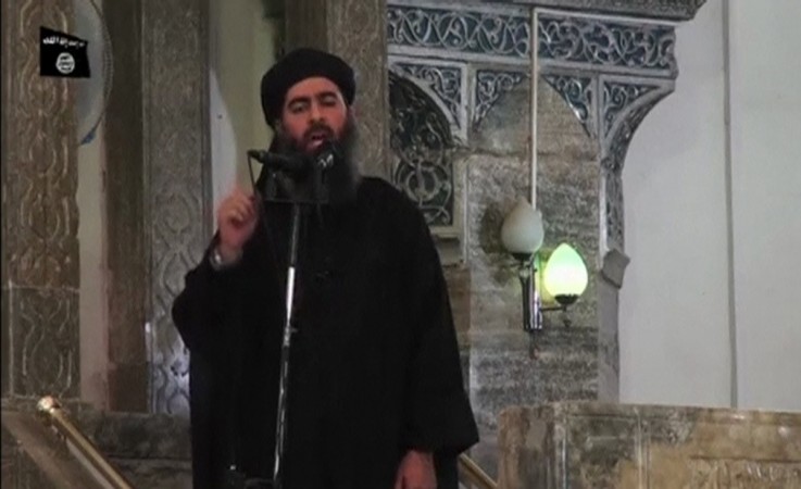 Armed US drones, hunting for Islamic State leader Abu Bakr al-Baghdadi, were spotted flying over Syria. Armed American drones that were hunting for the leader of Islamic State Abu Bakr al-Badhdadi, were spotted flying over Syria.