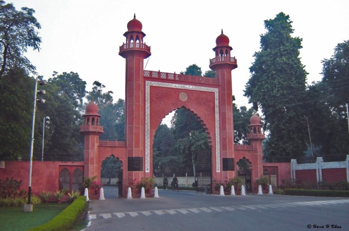 Aligarh Muslim University Entrance Gate. Aligarh Muslim University