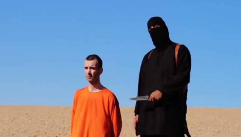 The masked Islamic State militant hitherto known as 'Jihadi John' Mohammed Emwazi from West London. 'Jihadi John' soon to be Unmasked