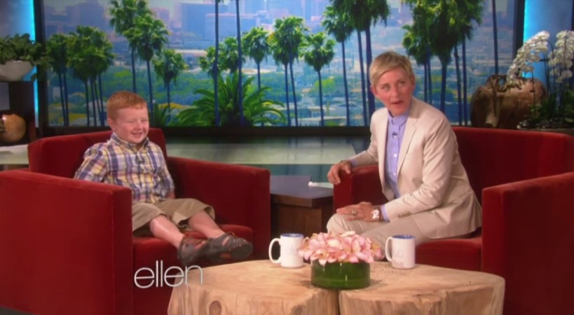 Ellen DeGeneres Meets the 'Apparently' Kid After a Video went Viral Ellen DeGeneres Meets the 'Apparently' Kid After a Video went Viral