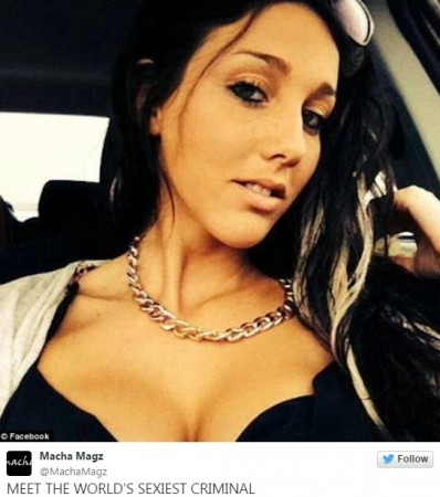 Canadian woman with 114 charges, Stéphanie Boudoin, has been dubbed as 'world's sexiest criminal'. Canadian woman with 114 charges, Stéphanie Boudoin, has been dubbed as 'world's sexiest criminal'.