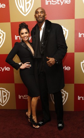 Kobe Bryant and wife Vanessa