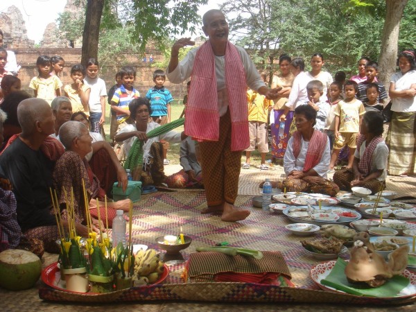 Cambodians perform ritual ceremony for rain Cambodians perform ritual ceremony for rain