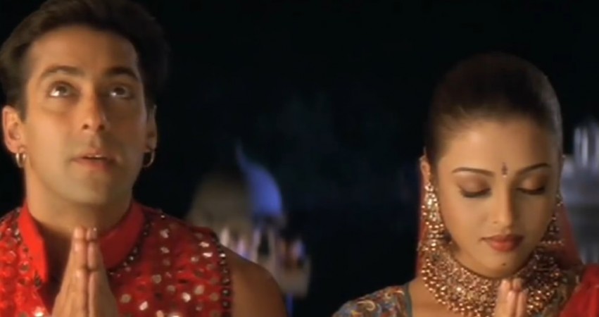 Salman Khan and Aishwarya Rai Bachchan in Hum Dil De Chuke Sanam Salman Khan to Re-work on Aishwarya Rai Bachchan's 'Dholi Taro' Song for 'Bigg Boss 8'