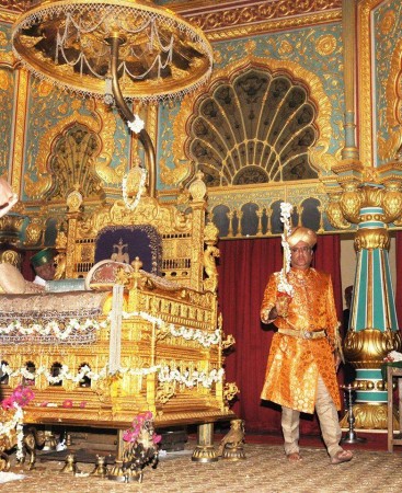 The Royal Throne Mysore Dasara celebrations