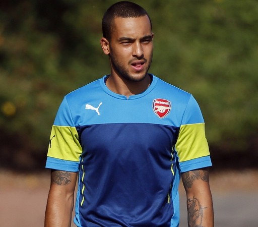 Arsenal forward Theo Walcott is set to return to full training next week Theo Walcott Arsenal