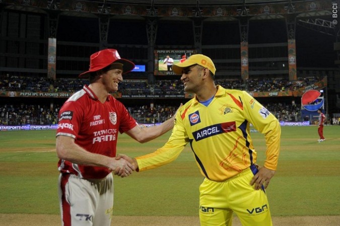 Kings XI Punjab and CSK battle again for a place in the final George Bailey MS Dhoni Kings XI Punjab CSK