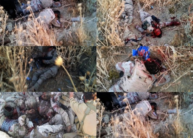 ISIS reportedly massacred hundreds of Iraqi soldiers at Camp Saqlawiyah. ISIS reportedly massacred hundreds of Iraqi soldiers at Camp Saqwaliya.