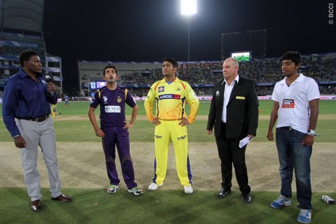The toss will play a big role in deciding the winner between KKR and CSK in the CLT20 2014 final Gautam Gambhir KKR MS Dhoni CSK Mbangwa