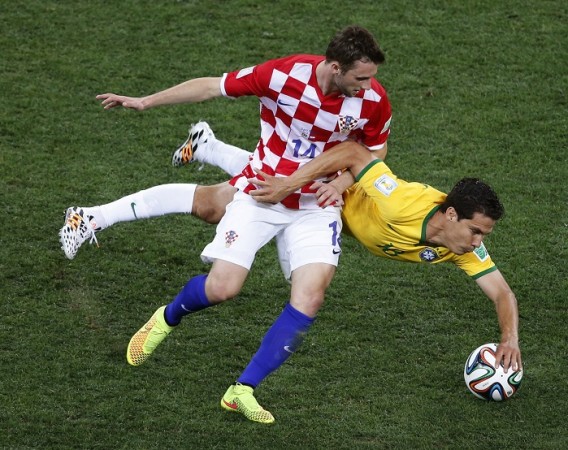 Croatia international Marcelo Brozovic is a reported target for Arsenal Marcelo Brozovic Croatia Brazil Hernanes