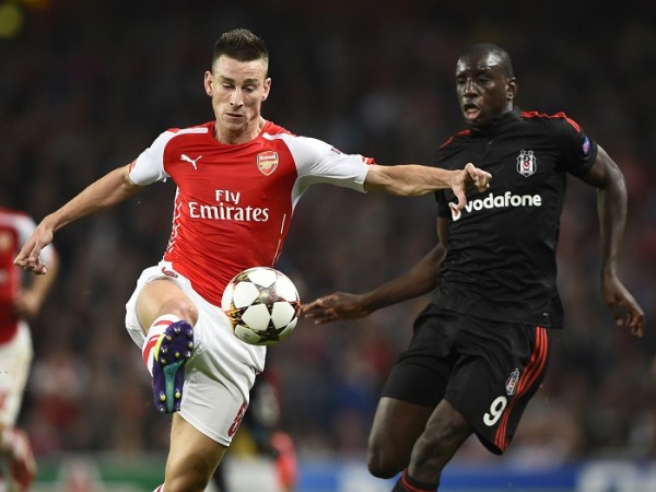 Arsenal are facing a defensive crisis following an injury to Laurent Koscielny Laurent Koscielny Arsenal Demba Ba Besiktas
