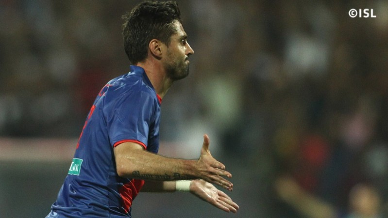 Mumbai City's Andre Moritz scored a hat-trick against FC Pune City in the ISL last season Andre Moritz