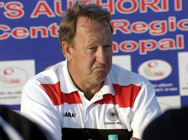 Terry Walsh leaves India after leading them to the Asian Games gold medal and a victory over Australia Terry Walsh India Coach Hockey