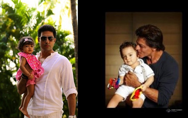 SRK-AbRam and Abhishek-Aaradhya