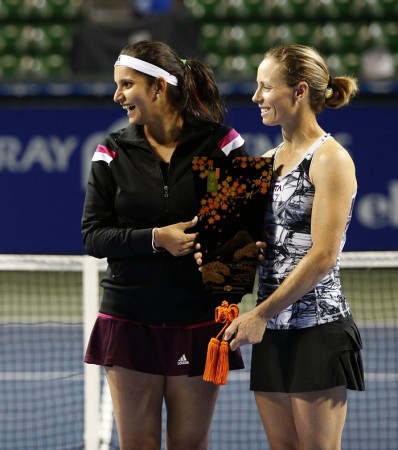 Sania Mirza and Cara Black ended their partnership in the best possible manner Sania Mirza Cara Black