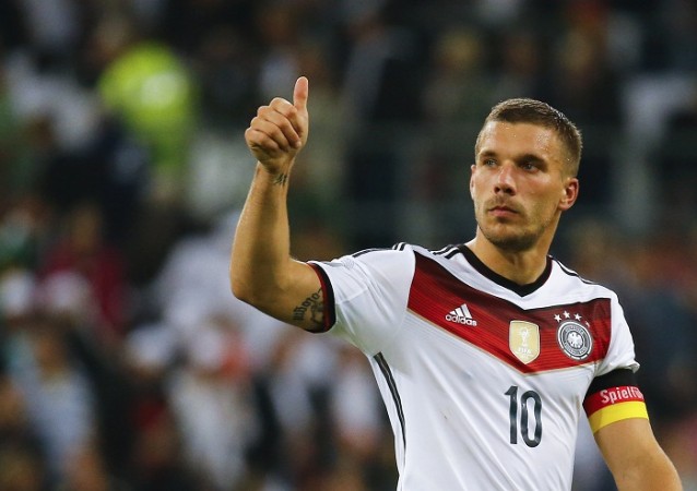 Arsenal forward is set to star in a German film Lukas Podolski Germany