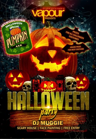 Halloween Party at Vapour Halloween party at Vapour pub