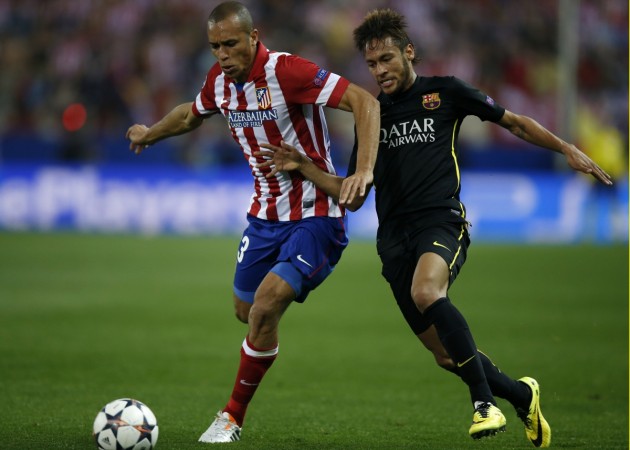 Joao Miranda (left) was being linked with a move to Chelsea this summer Joao Miranda