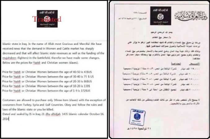 An Official ISIS price list has been released by the group in Iraq as price control measure. An Official ISIS price list has been released by the group in Iraq as price control measure.